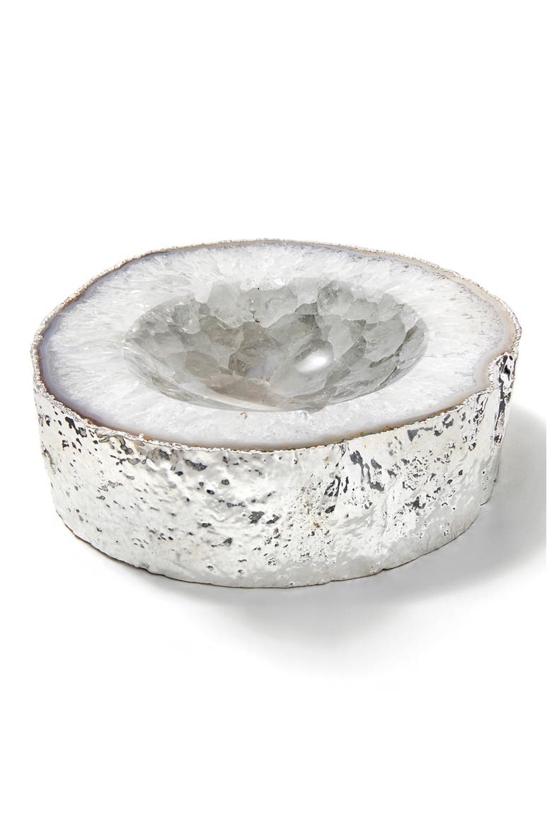 Pure Quartz Bowl, Main, color, NATURAL SILVER