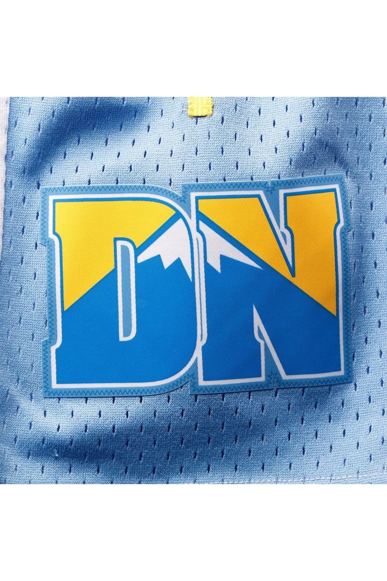 Men's Mitchell & Ness White Denver Nuggets 2006-07 Hardwood Classics Swingman Shorts, Alternate, color, White