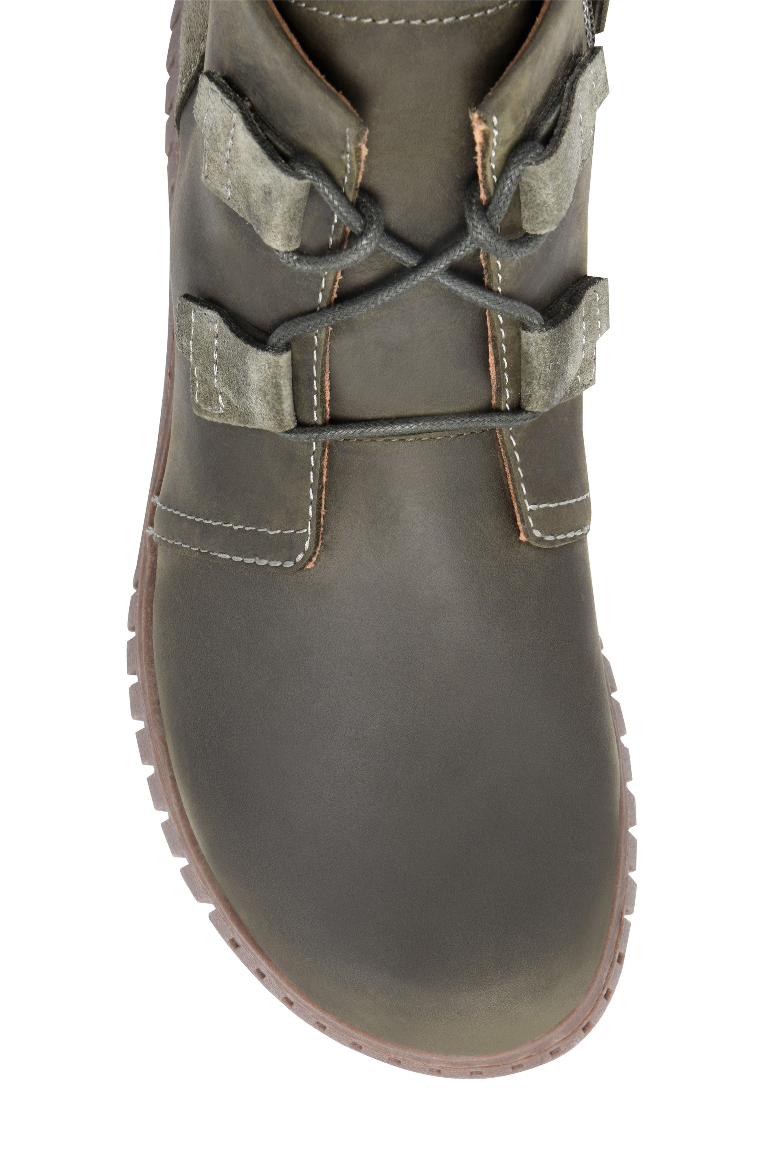 Corine Bootie, Alternate, color, OLIVE