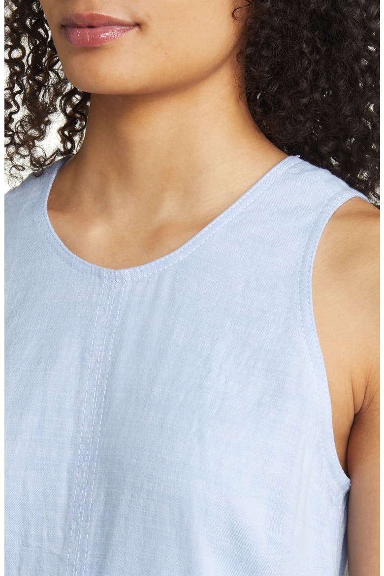 Palma A Dora Sleeveless Sheath Dress, Alternate, color, LIGHT SKY