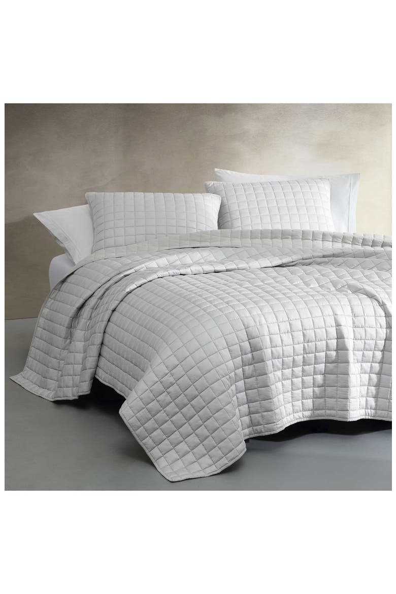 Solid Quilt & Sham Set, Alternate, color, MEDIUM GREY