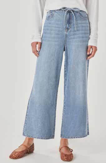 Lounge Wide Leg Crop Jeans