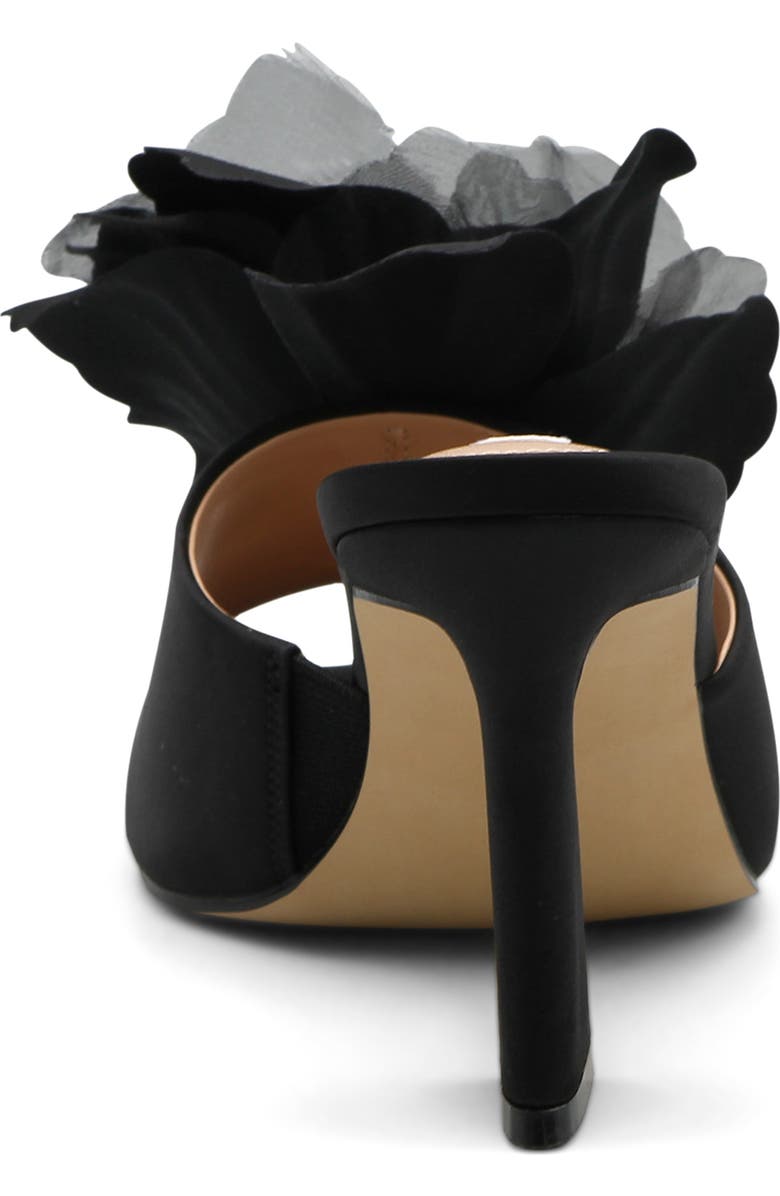 Charles David Kimberly Peep Toe Slide Sandal, Alternate, color, Black