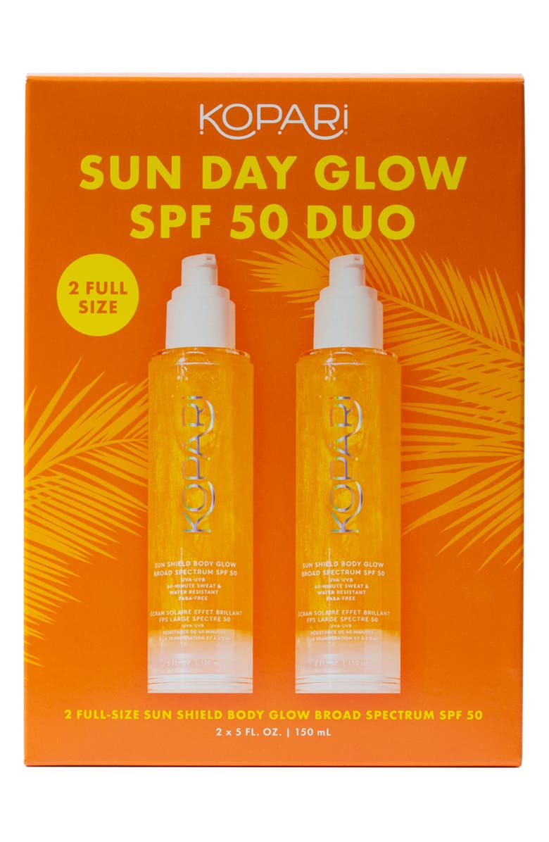 Kopari Sun Shield Body Glow - SPF 50 Duo Set $78 Value, Alternate, color,