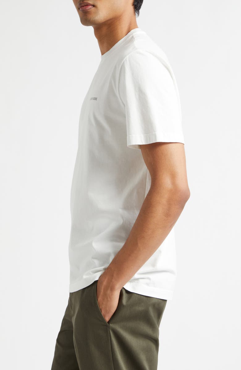 Golden Goose Journey Logo Cotton Graphic T-Shirt, Alternate, color, Vintage White