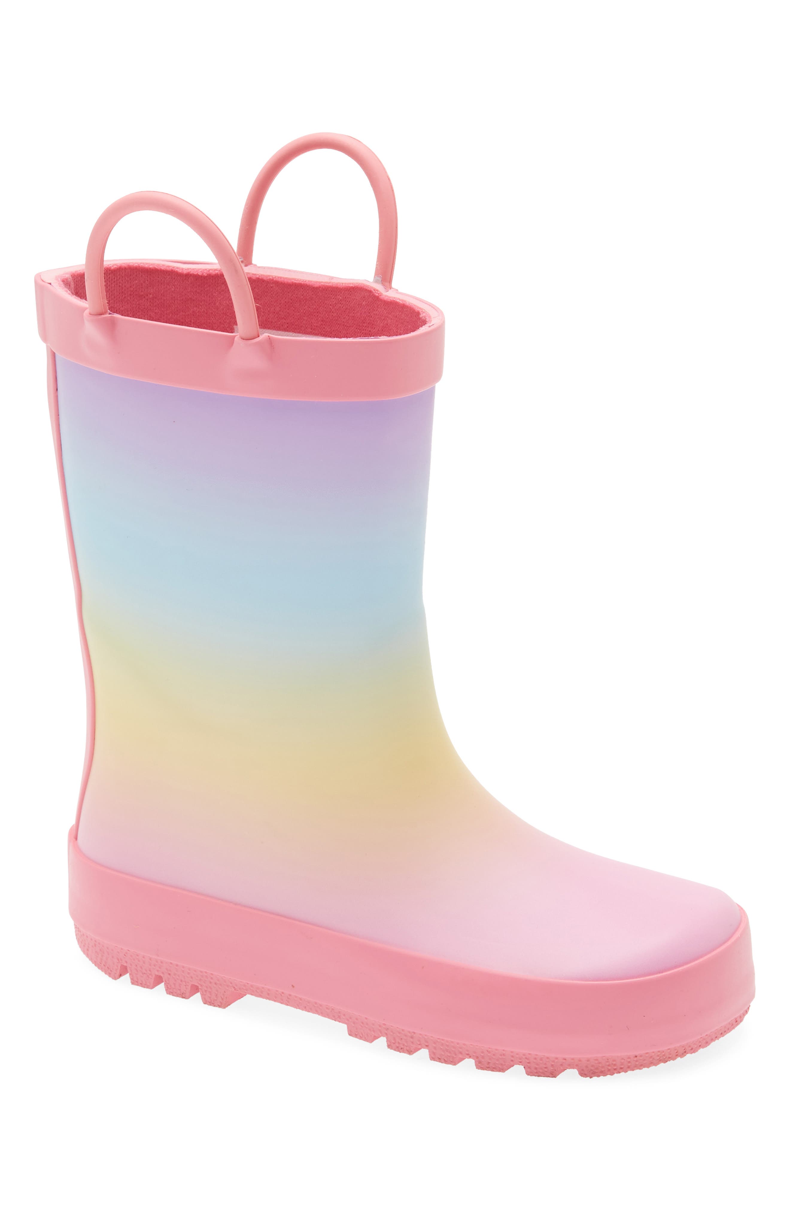 Kids' Misty Rain Boot, Main, color, RAINBOW