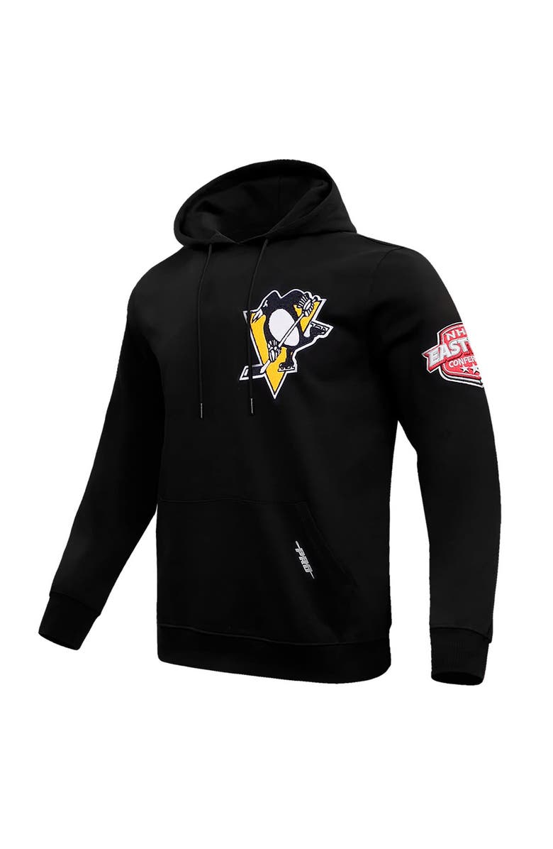 PRO STANDARD Men's Pro Standard Black Pittsburgh Penguins Classic Pullover Hoodie, Alternate, color, Black