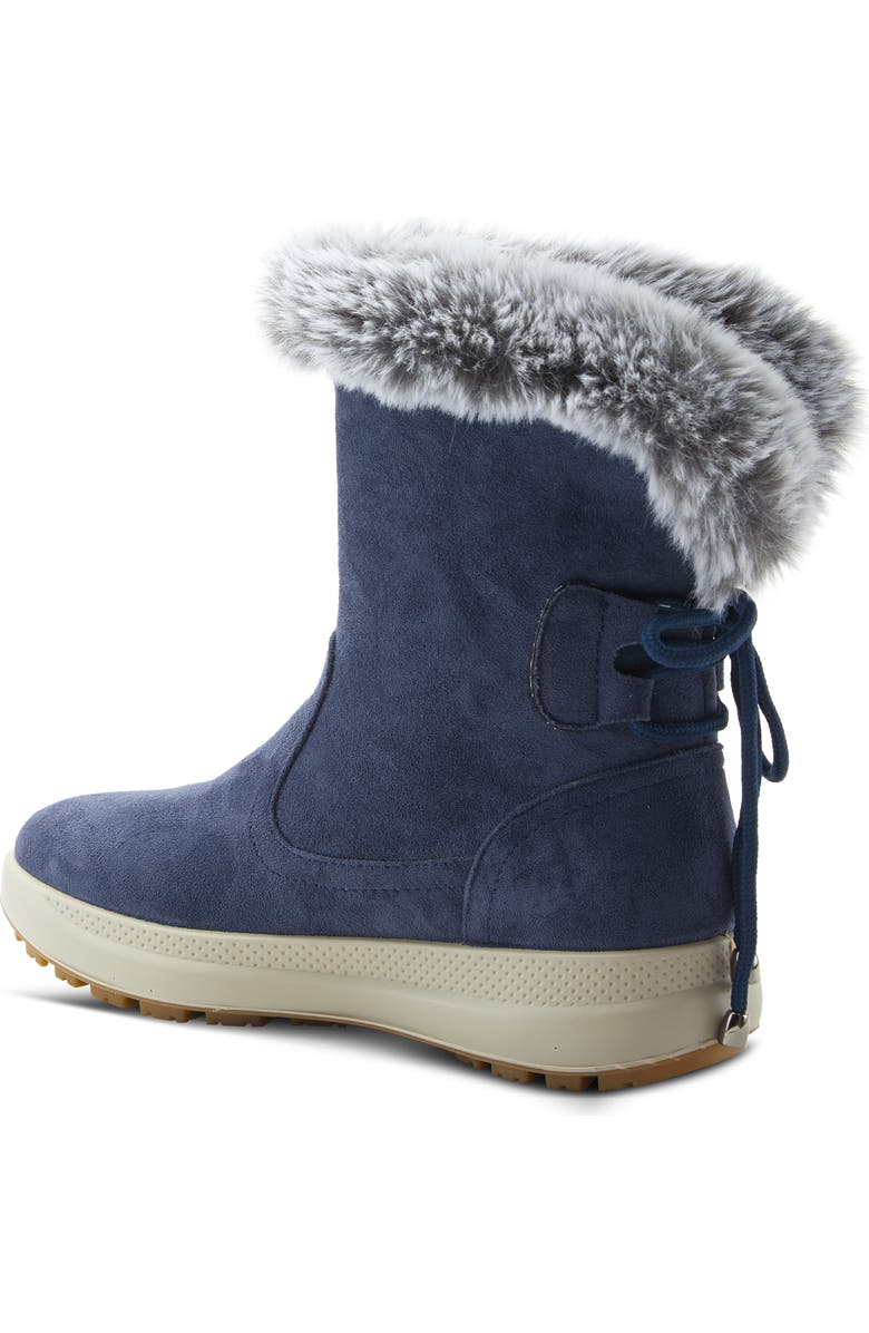 Flexus by Spring Step Snowbird Waterproof Faux Fur Trim Boot, Alternate, color,