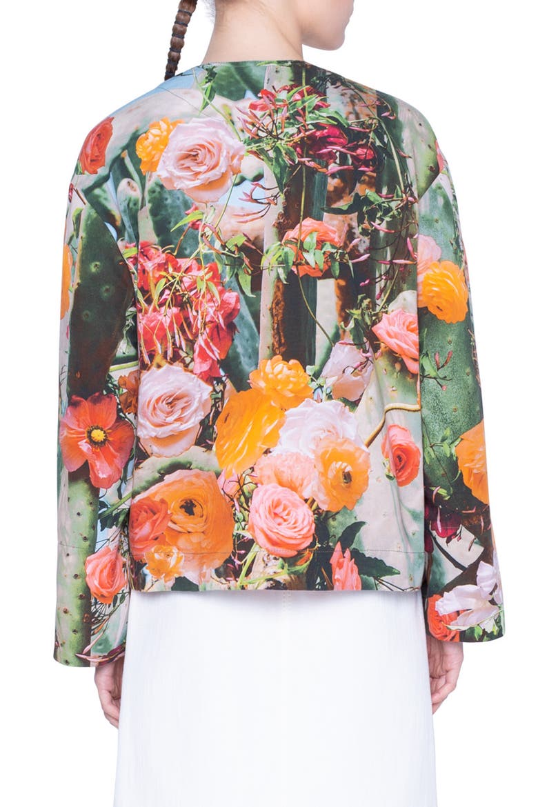 Cactus Blossom Print Jacket, Alternate, color, CACTUS BLOSSOM PRINT