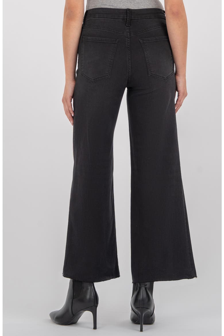 Meg Raw Hem High Waist Ankle Wide Leg Jeans, Alternate, color, EXPERIENCES