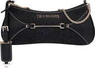 True Religion Zip Top Denim Shoulder Bag