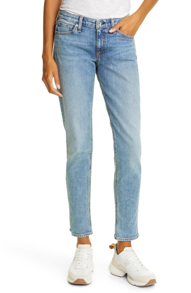 rag & bone Dre Slim Boyfriend Jeans, Main, color,