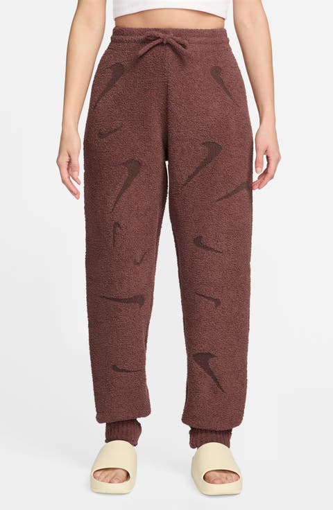 Phoenix Bouclé High Waist Joggers