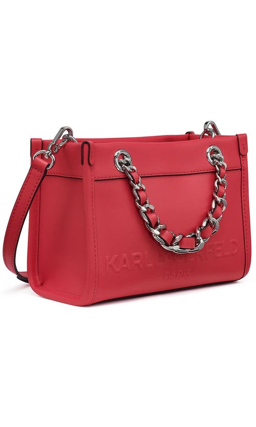 Karl Lagerfeld Paris Savoie Crossbody In French Rose