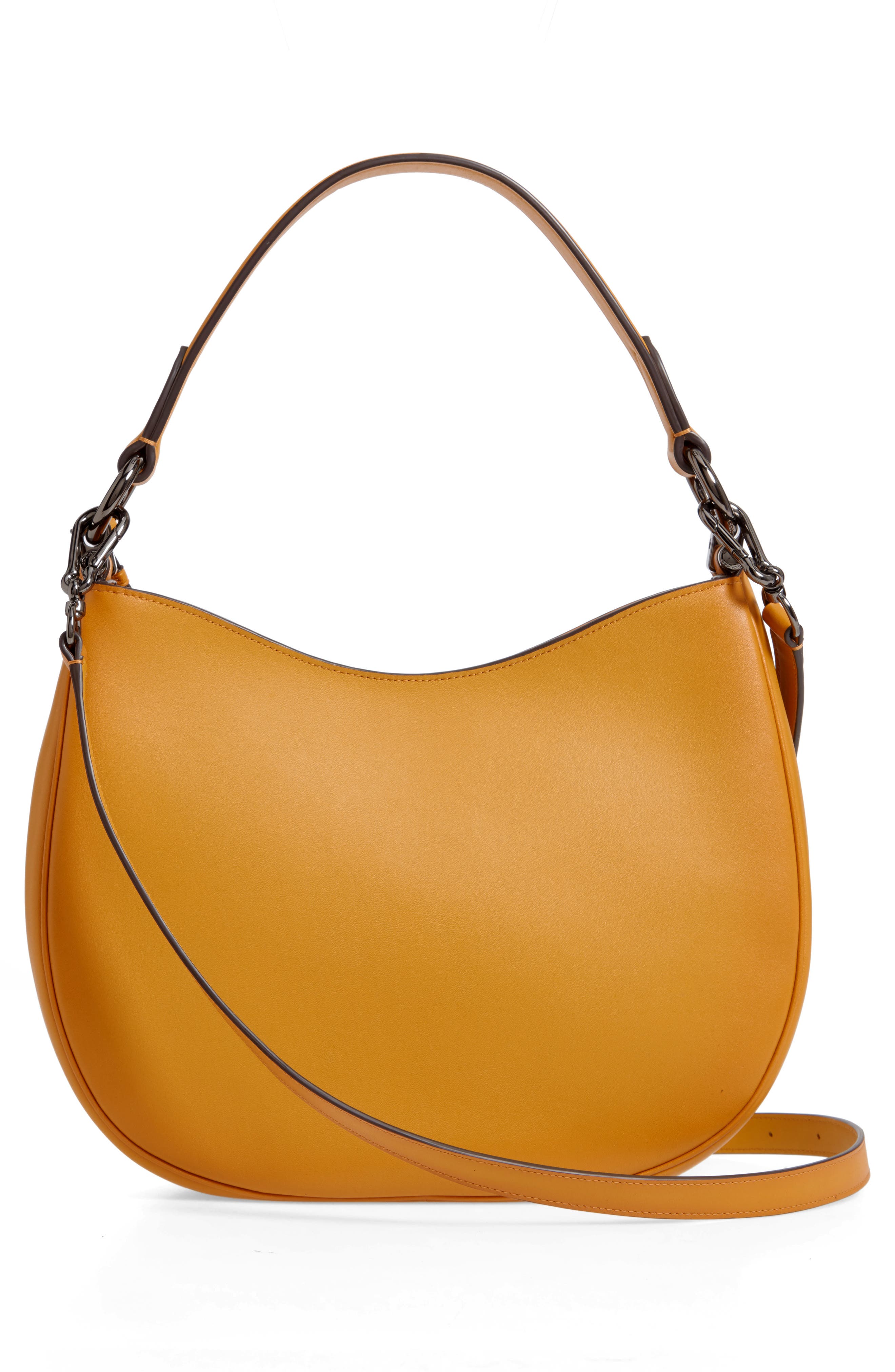 Nomad Burnished Leather Crossbody Bag, Alternate, color, FLAX