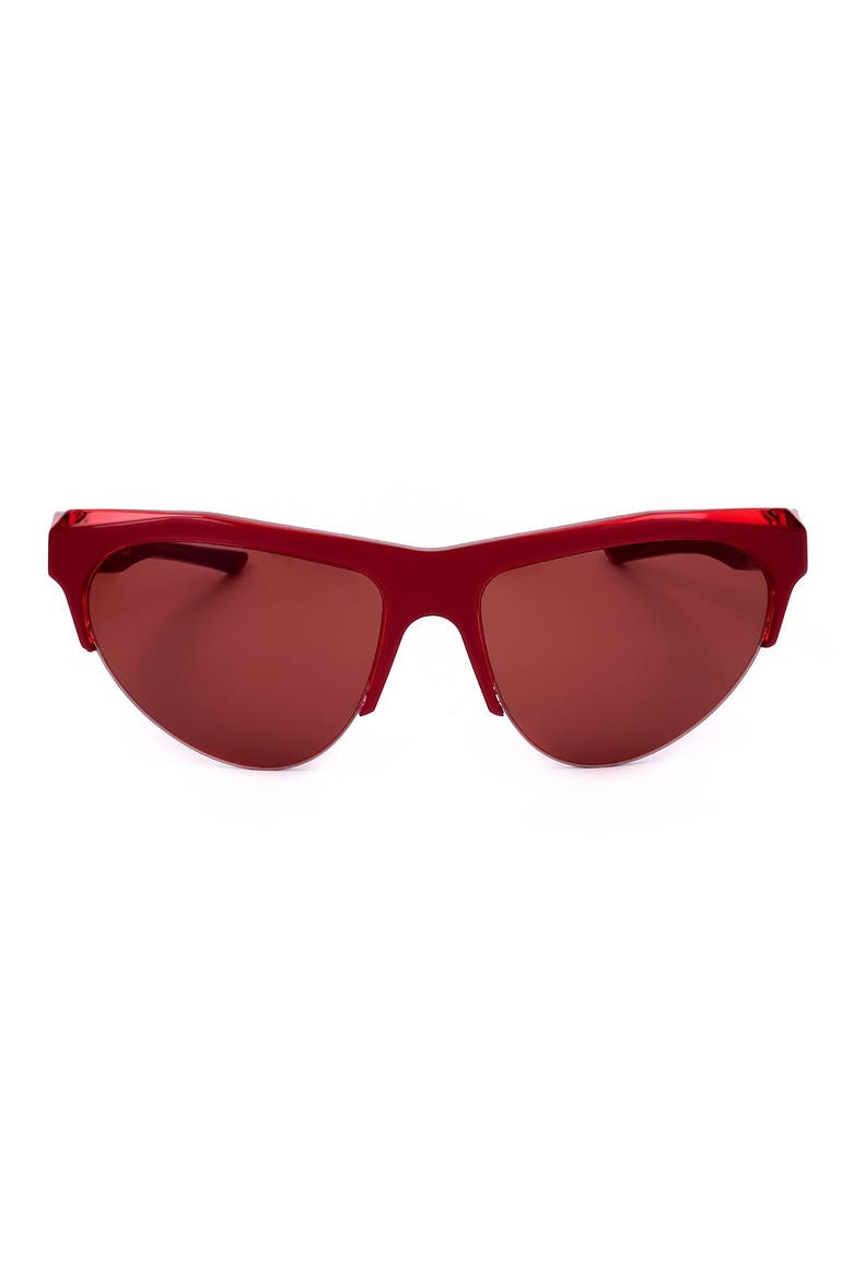60mm Mask Sunglasses, Main, color, RED