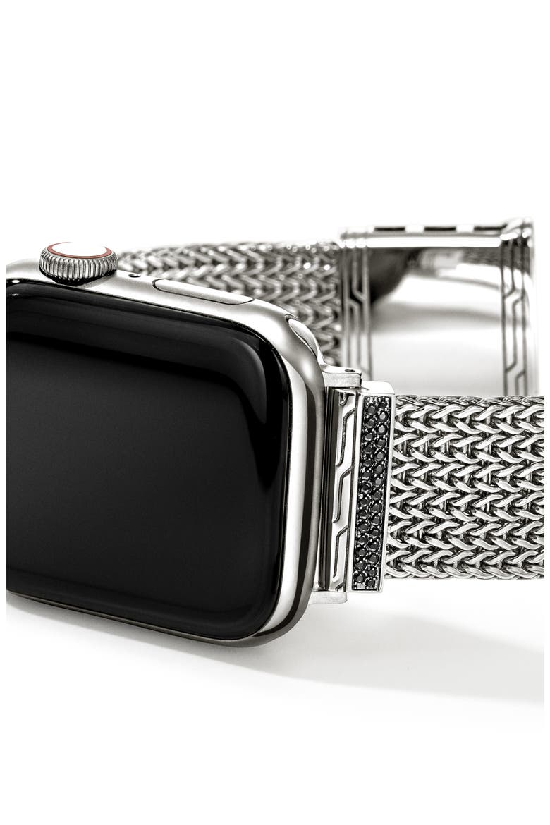 Icon Link Smart Watch Strap, Alternate, color, STERLING SILVER