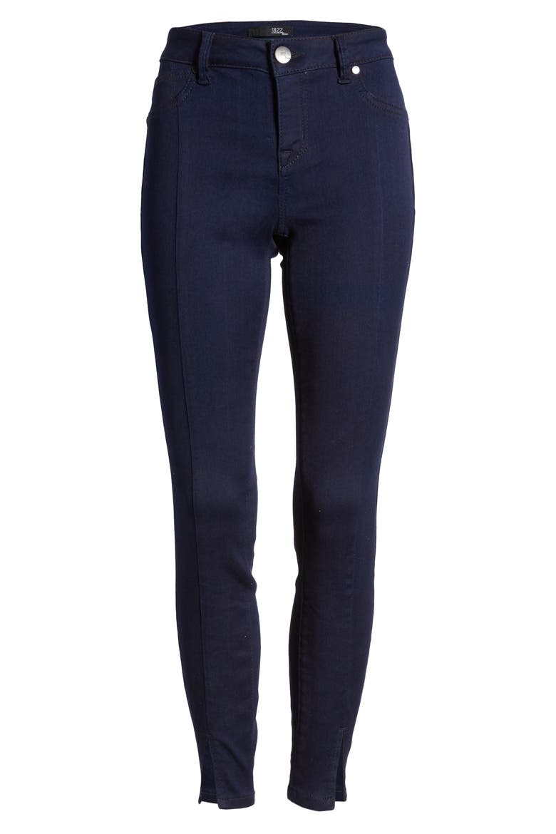 Butter Split Cuff Jeggings, Alternate, color, RINSE