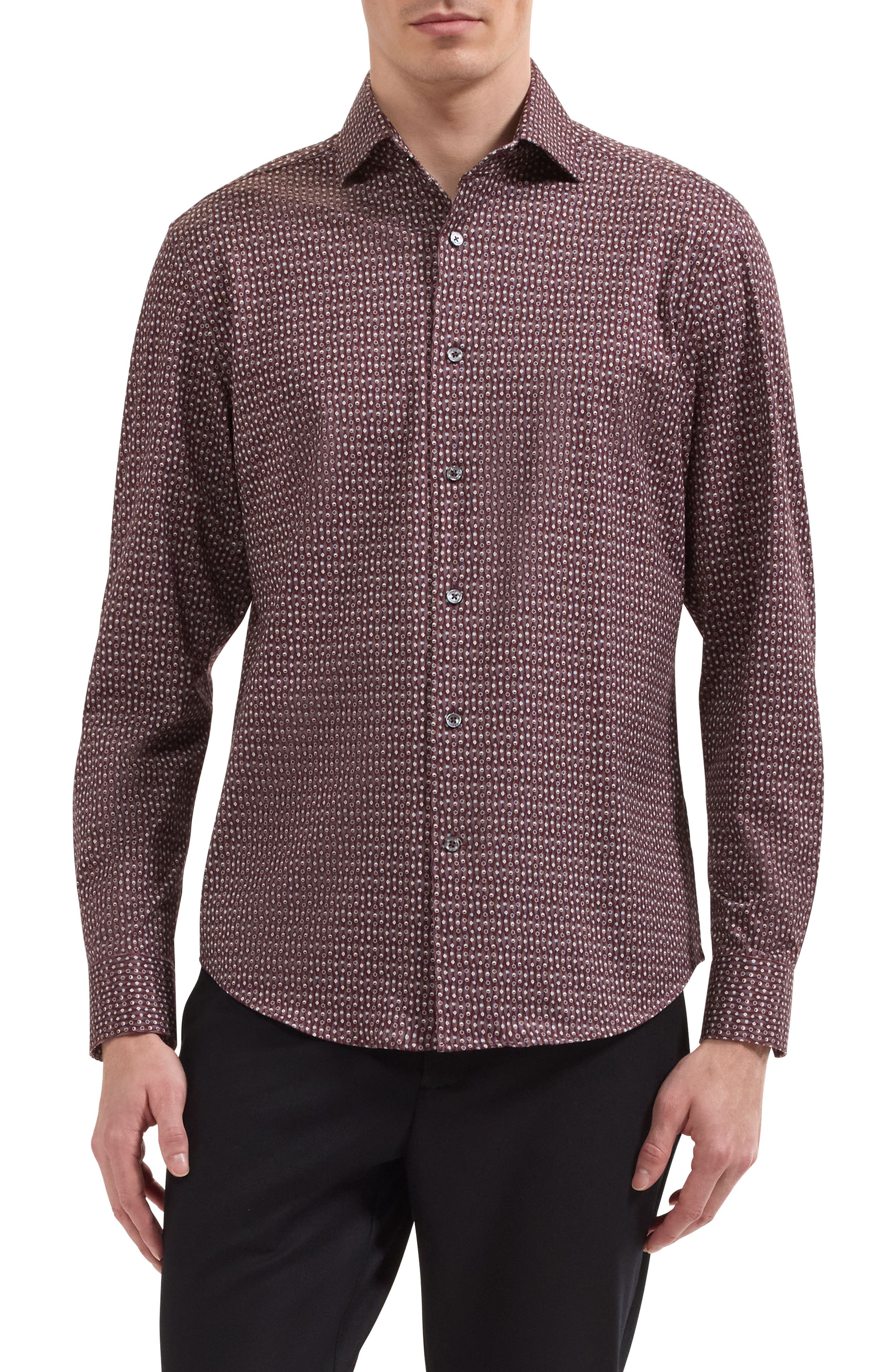 selected BURGUNDY