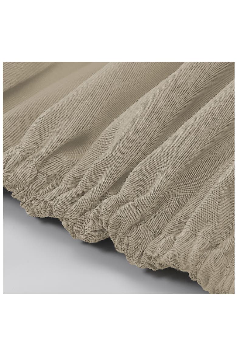 Solid 4-Piece Microfiber Sheet Set, Alternate, color, TAUPE
