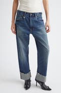 R13 Cuffed X-Boyfriend Jeans