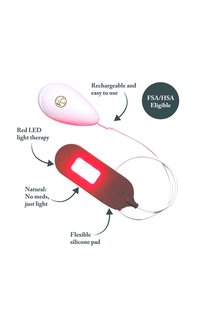 Mommy Matters NeoHeat Red Light Postpartum Healing Device with NeoBrief, Alternate, color, Grey