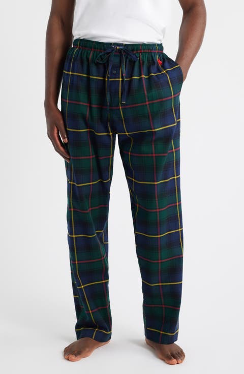 Yarn Dyed Plaid Flannel Pajama Pants