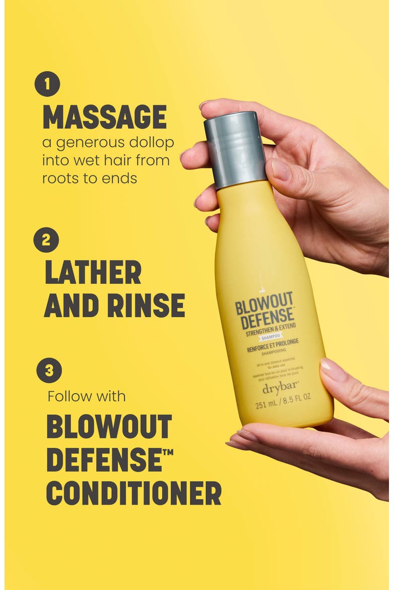 Blowout Defense Strengthen & Extend Shampoo, Alternate, color, NO COLOR