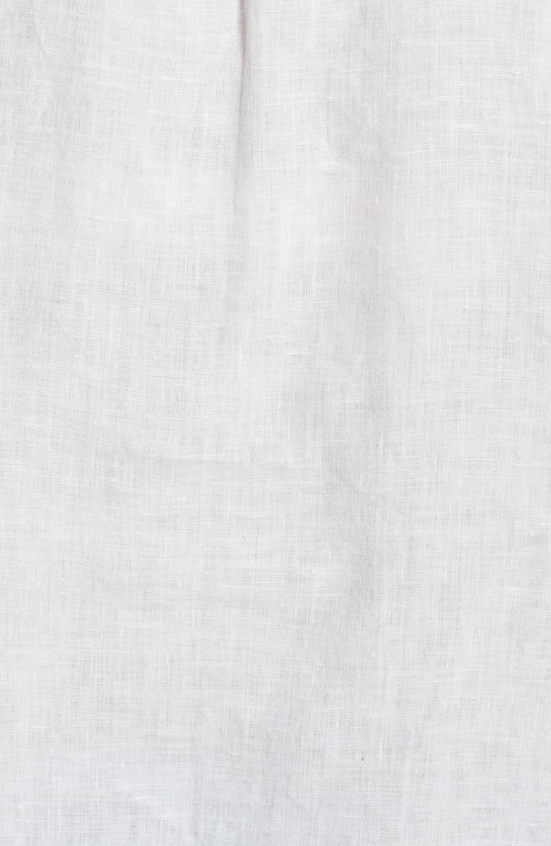 Eileen Fisher Band Collar Organic Linen Tunic, Alternate, color, 