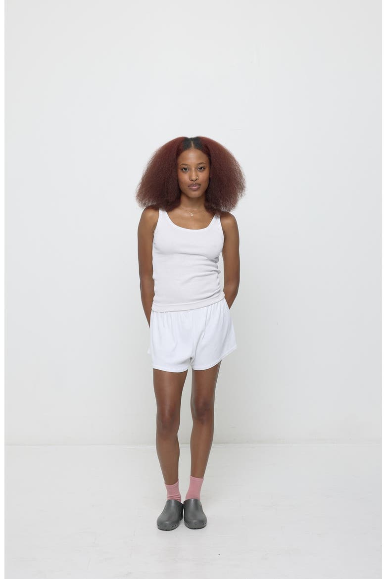 Rib Tank, Alternate, color, White