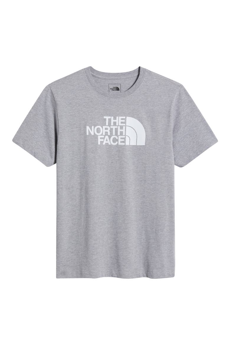Half Dome Logo Graphic T-Shirt, Alternate, color, PALE GREY HEATHER/ WHITE
