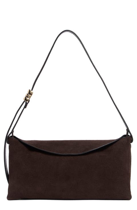 The Date Night Suede Shoulder Bag