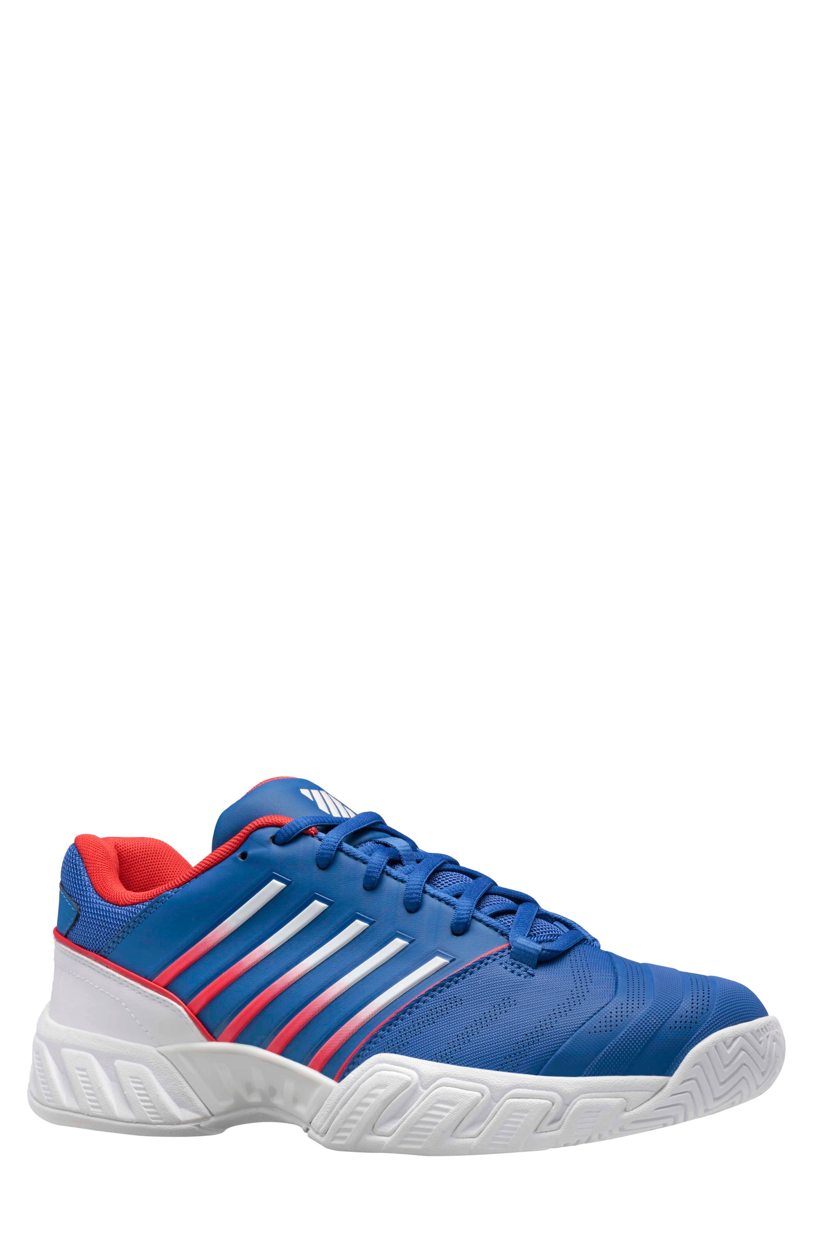Bigshot Light 4 Tennis Shoe, Main, color, CLASSIC BLUE/ WHT/ BERRY RED