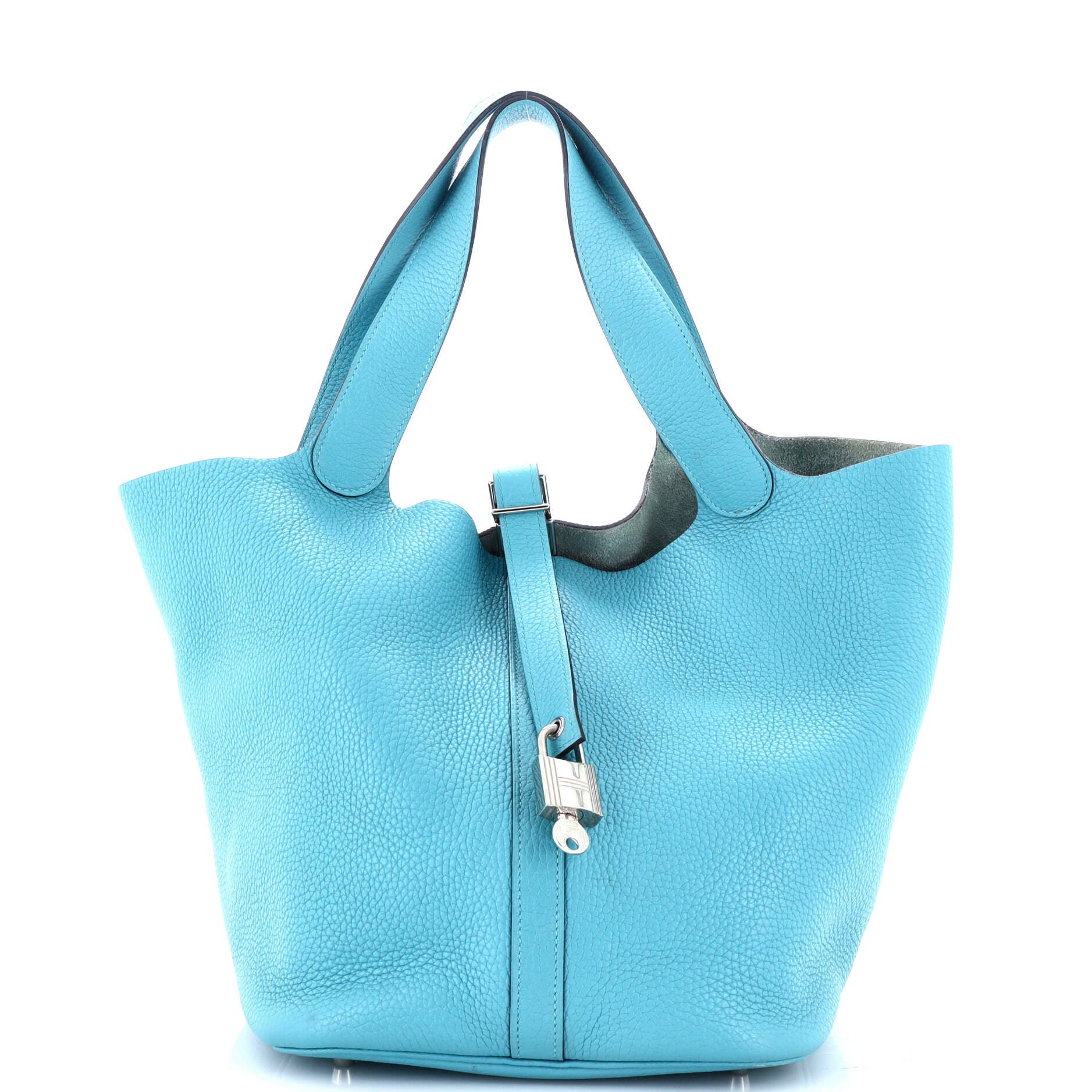 Pre-Owned Hermes Picotin Lock Bag Clemence GM, Main, color, 