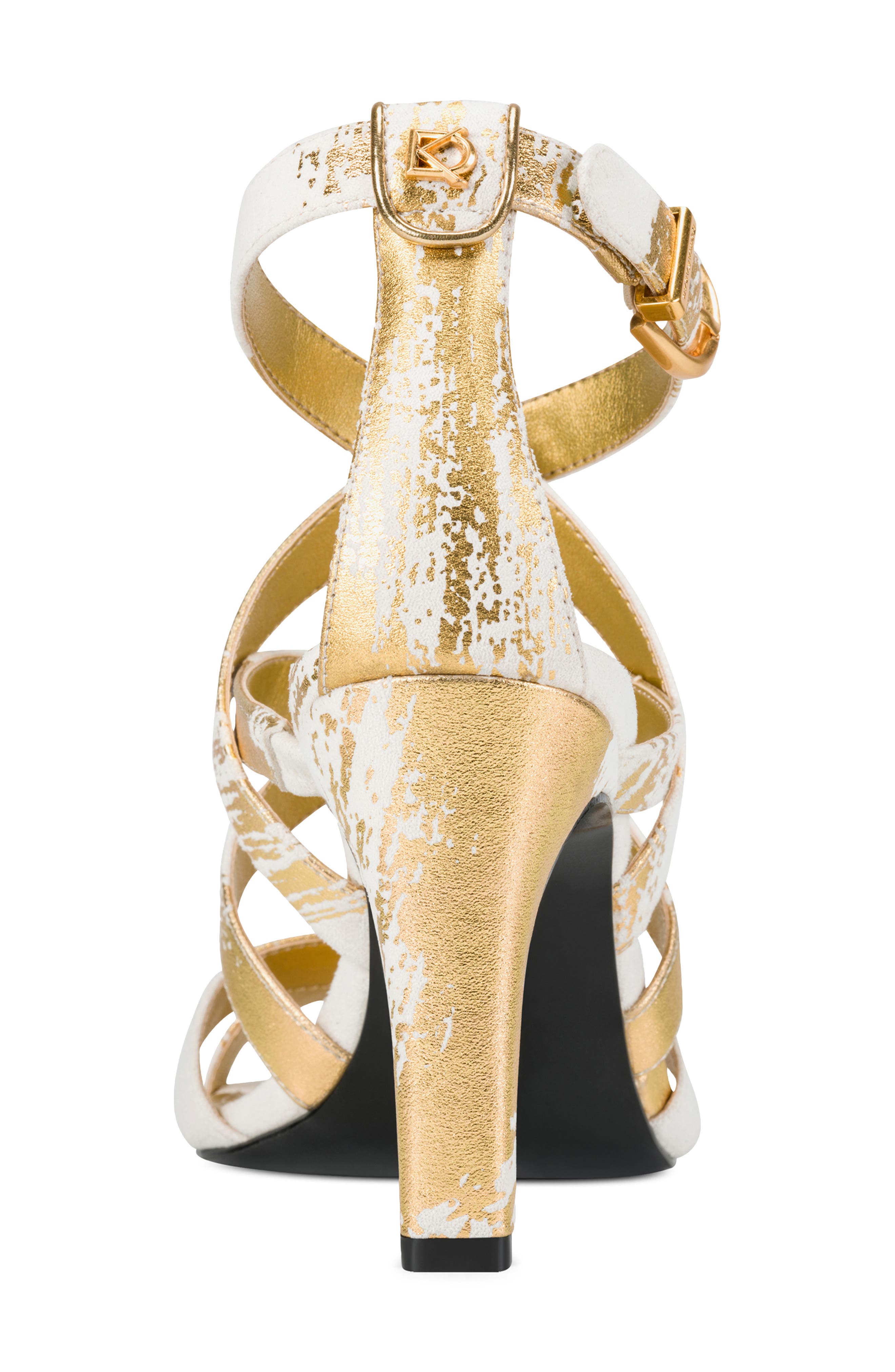 DKNY Briarrose Ankle Strap Sandal, Alternate, color, Ivory