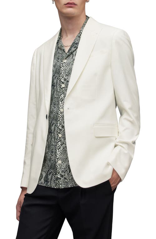 Allsaints Row Blazer In Bone White
