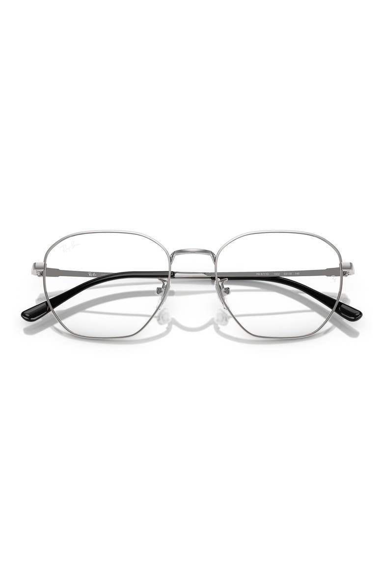 53mm Irregular Optical Glasses, Alternate, color, SILVER