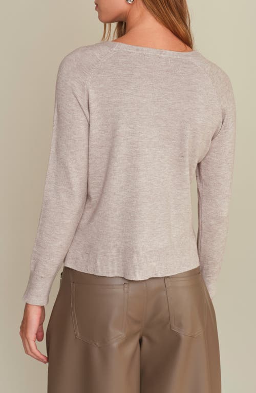 Deluc Lorriane Crewneck Sweater In Gray