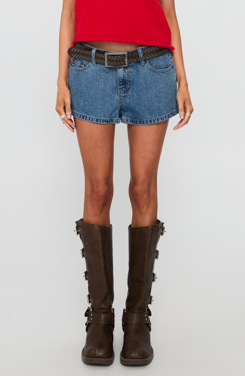 Dreamful Low Rise Denim Shorts