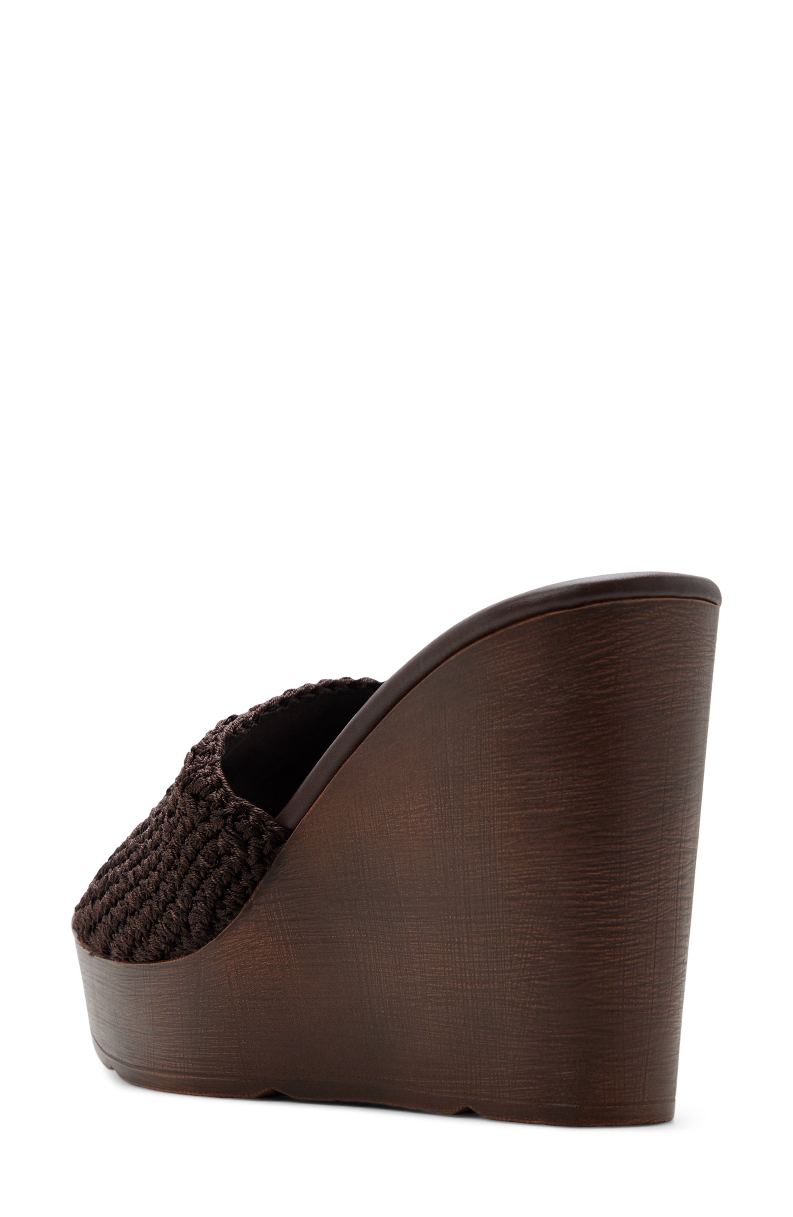 Grounded Platform Wedge Sandal - image 4