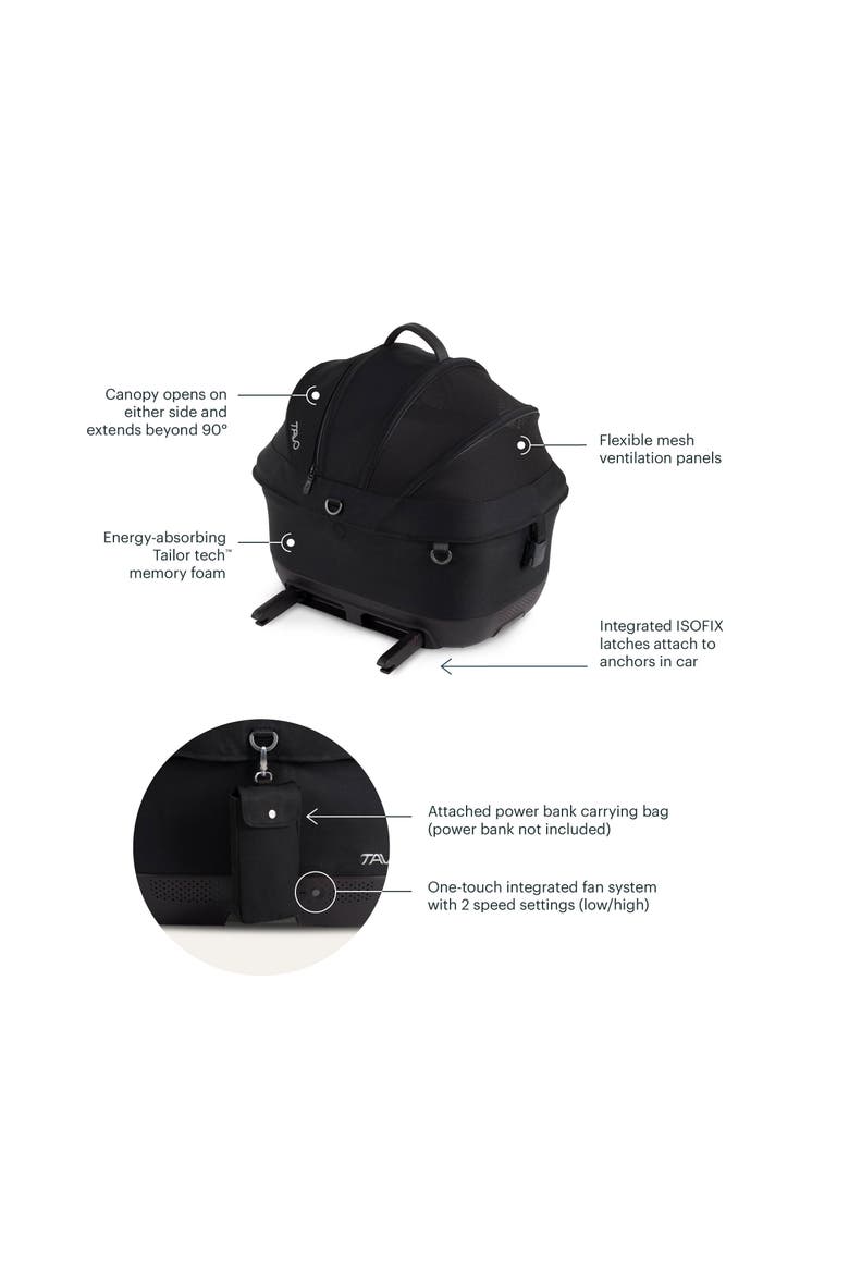 Maeve™ iso5X Wind Pet Car Seat, Alternate, color, ONYX