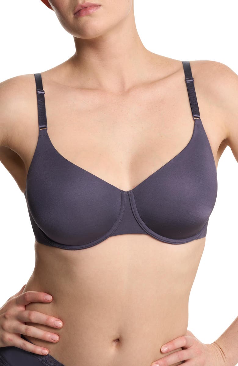 Natori Liquid Full Fit Balconette T-Shirt Bra, Alternate, color, Greystone