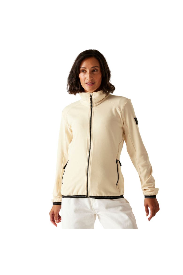 Bayhill Zipped Fleece Jacket, Alternate, color, Light Vanilla