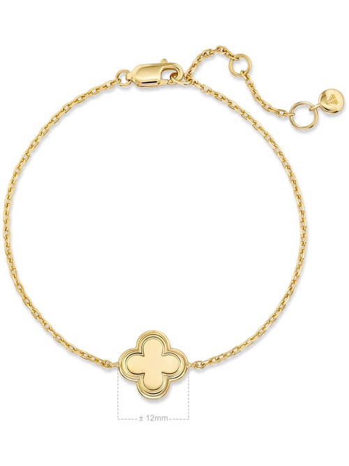 Devata Clover Chain Bracelet In Gold
