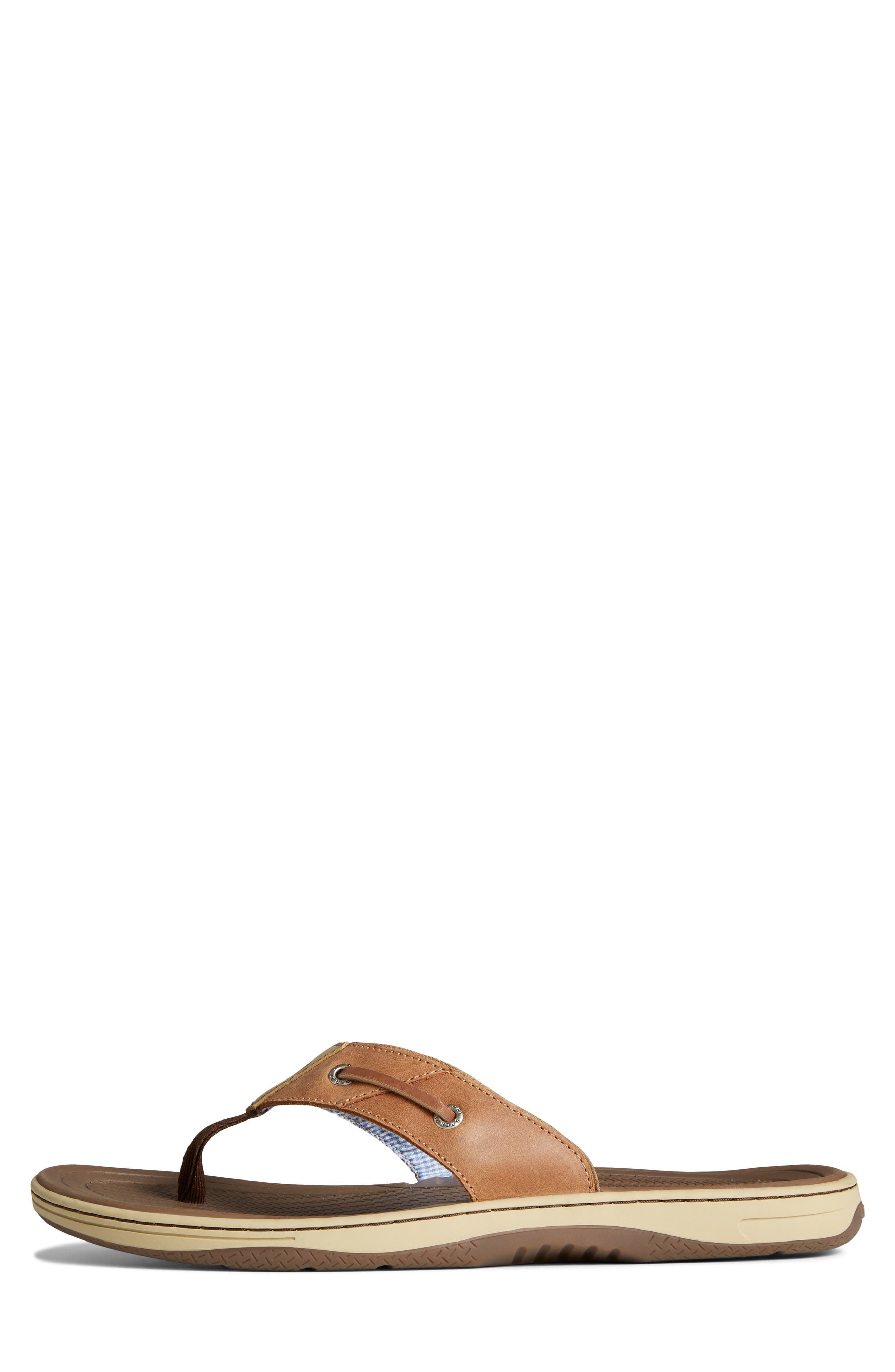 Sperry Baitfish Flip Flop, Alternate, color, Light Brown