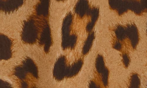 L Agence L'agence Luca Silk Maxi Skirt In Brown Multi Sahara Leopard