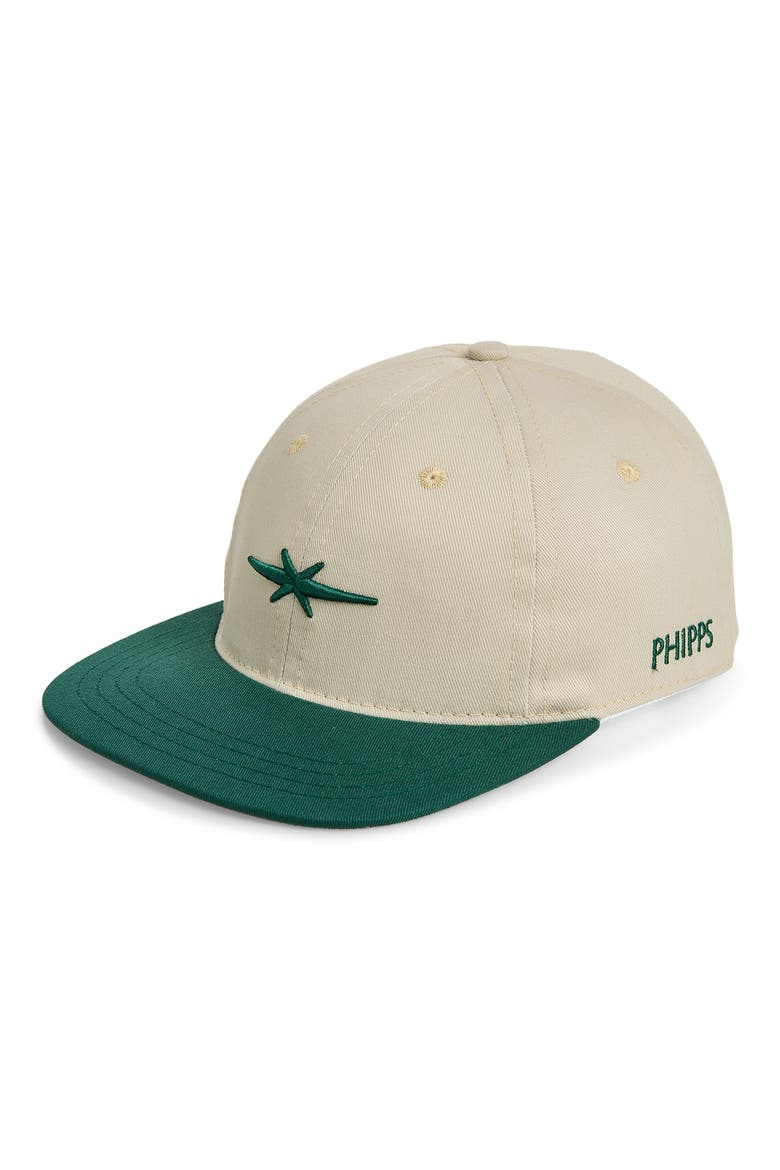 Two-Tone Adjustable Dad Baseball Cap, Main, color, EMERALD