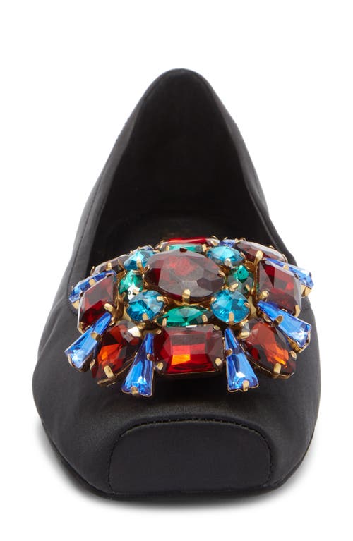 Jeffrey Campbell Ornate Flat In Black