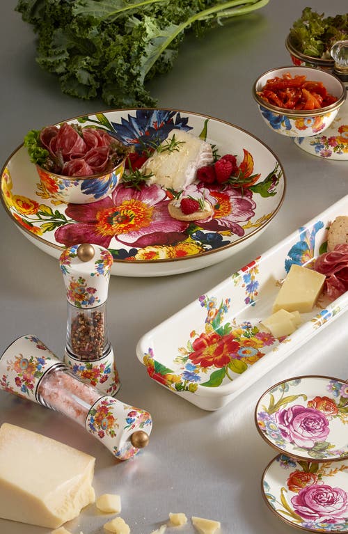 Mackenzie-childs Mackenzie Childs Flower Market Enameled Steel Abundant Bowl