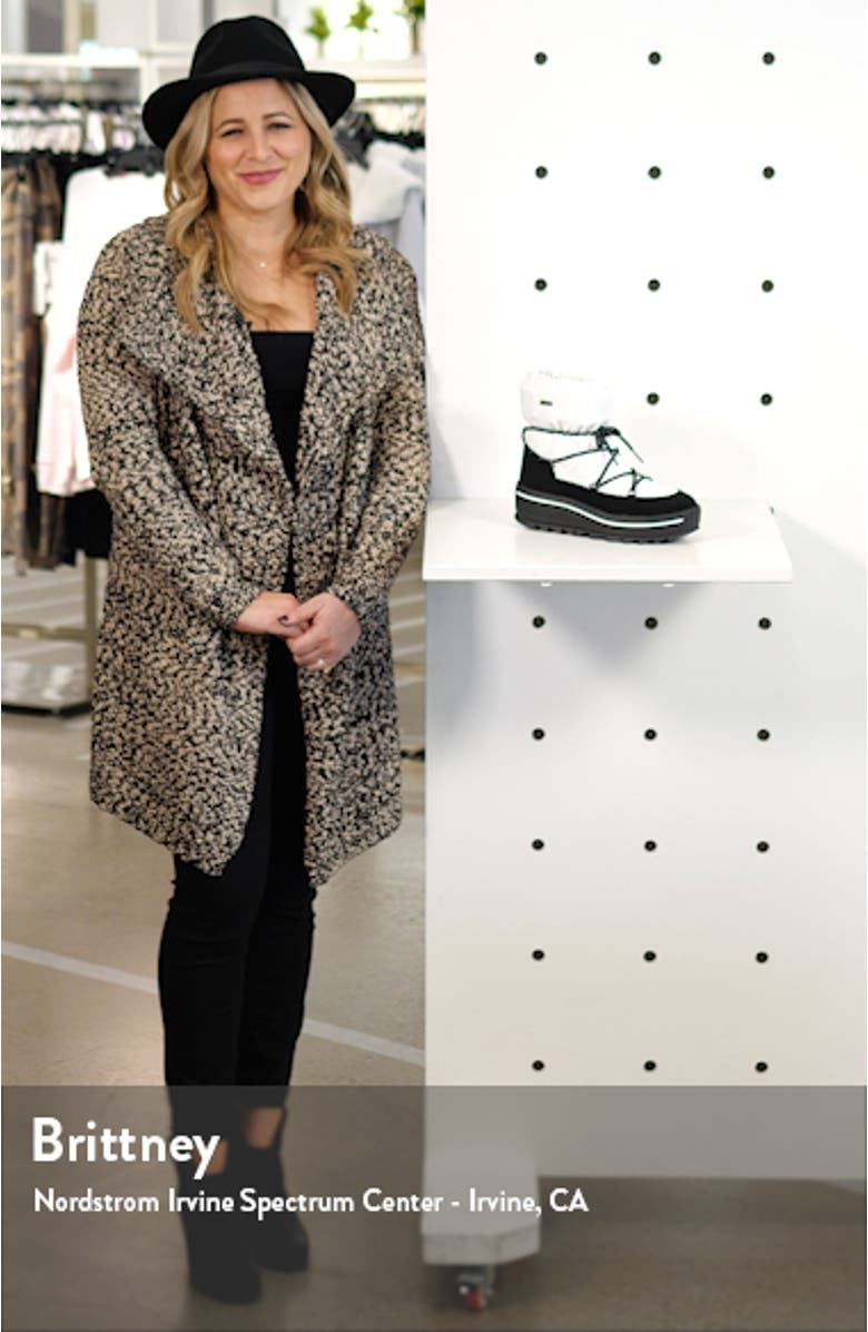 Taya Crystal Waterproof Sneaker Boot, sales video thumbnail